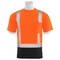 Erb Safety T-Shirt, Brdseye Msh, Shrt Slv, Class2, 9006SBSEG, Hi-Viz Orng/Blk, LG 62289